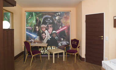 Starwars Themenzimmer im Landhotel Beverland in M&uuml;nster Osnabr&uuml;ck, FMO, Greven, Telgte, Warendorf